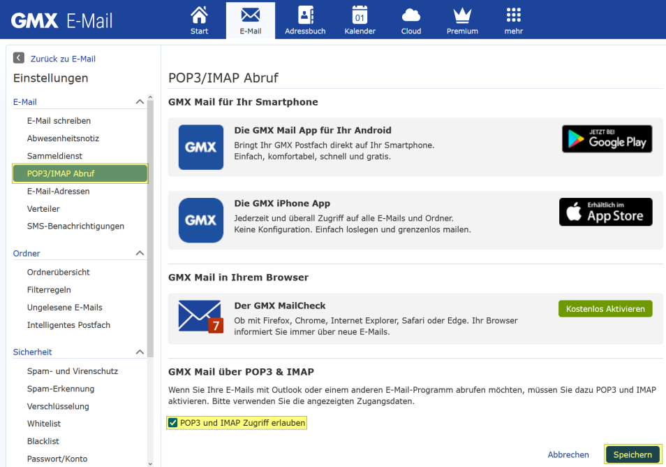 AEVO_Mailclient_GMX_POPIMAP