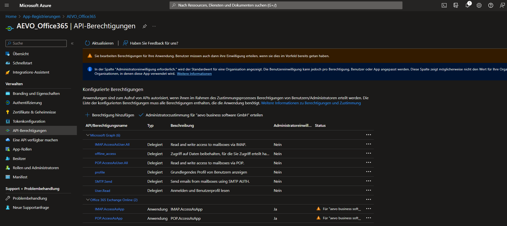 AEVO_Mailclient_Office365_API_BerechtigungVorbild