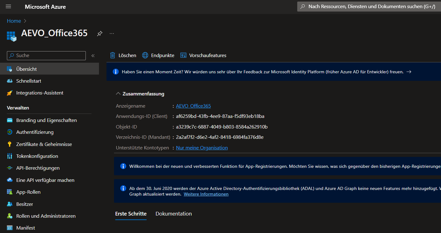 AEVO_Mailclient_Office365_API_Zusammenfassung