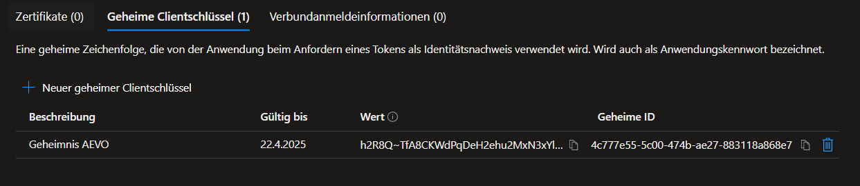 AEVO_Mailclient_Office365_GeheimnisWerte