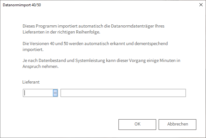 datanormimport