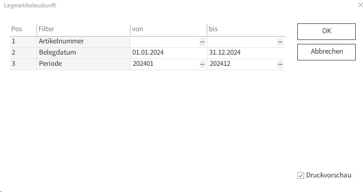 Lagerwirtschaft_Auswertungen_LagerArtikelauskunft