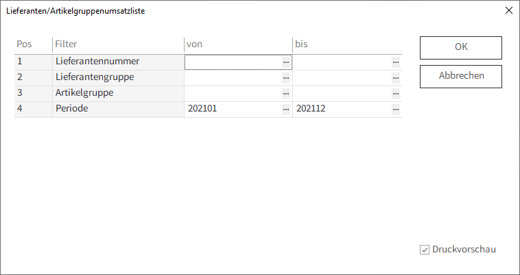 lieferantenartikelgruppenumsatzliste