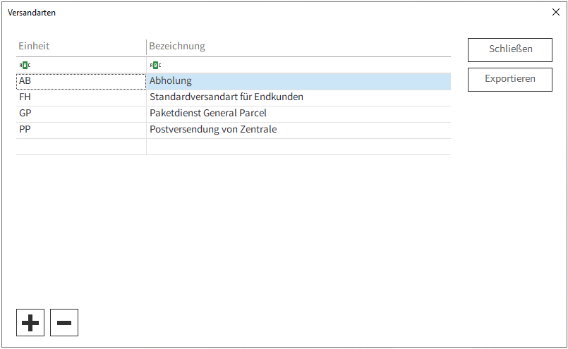 stammdaten_versandarten